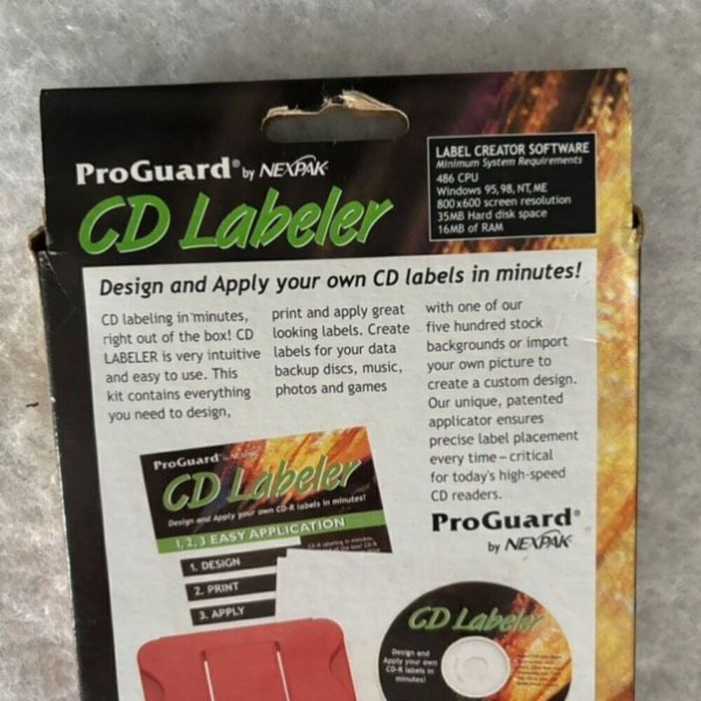 Pro Guard CD Labeler With Software *New* - Picture 5 of 5